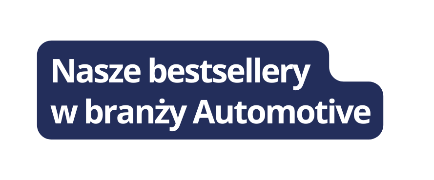 Nasze bestsellery w branży Automotive